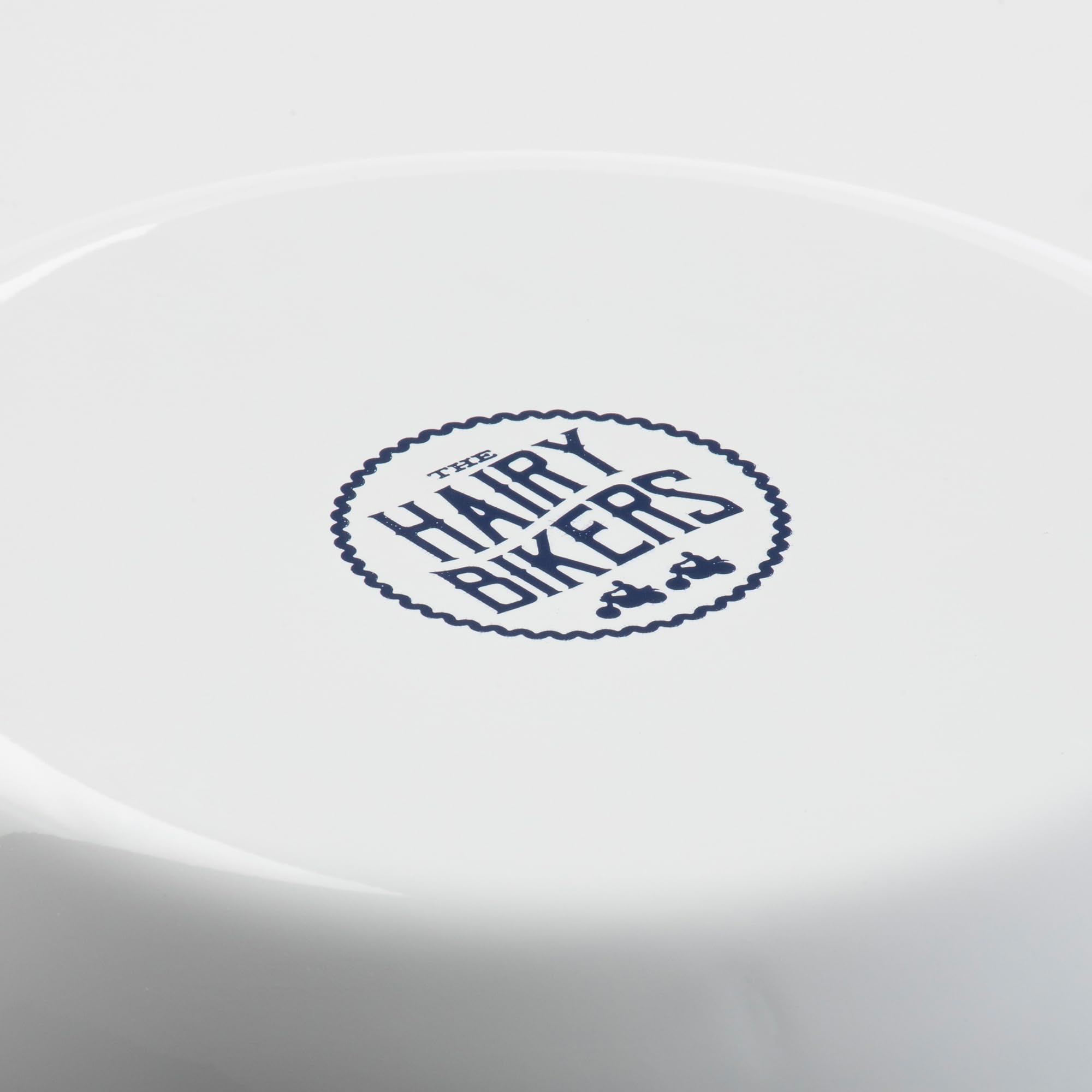 Hairy Bikers Medium Pie Plate - 22cm Steel, Oven Safe, Dishwasher Safe, White 5