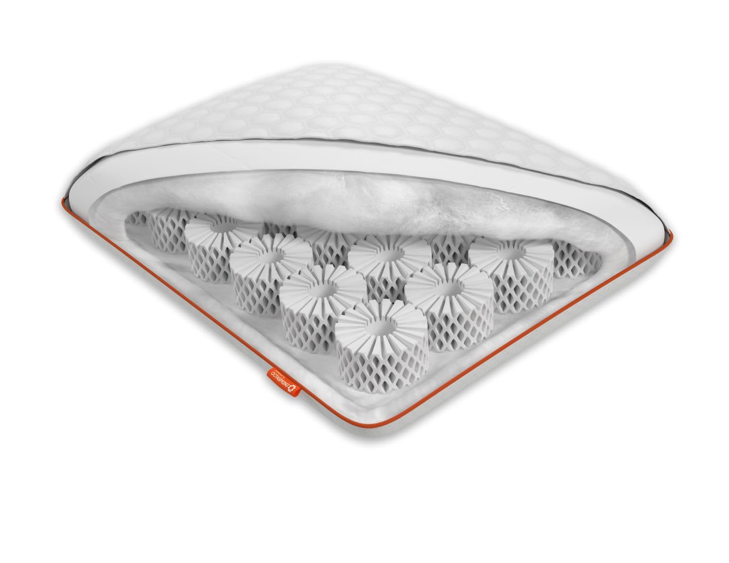 Dormeo Octasmart Standard Pillow - 3D Customized Support | Breathable Polyester | White 2