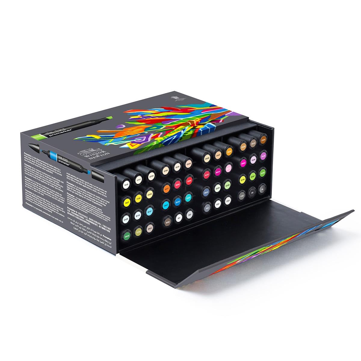 Winsor & Newton Promarker Essential Collection - Alcohol Based Markers | Dual Tips | 48 Count 1