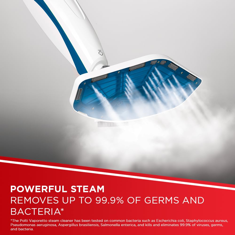 Polti Vaporetto SV460_DOUBLE Steam Mop and Handheld Cleaner with 17 Accessories 2