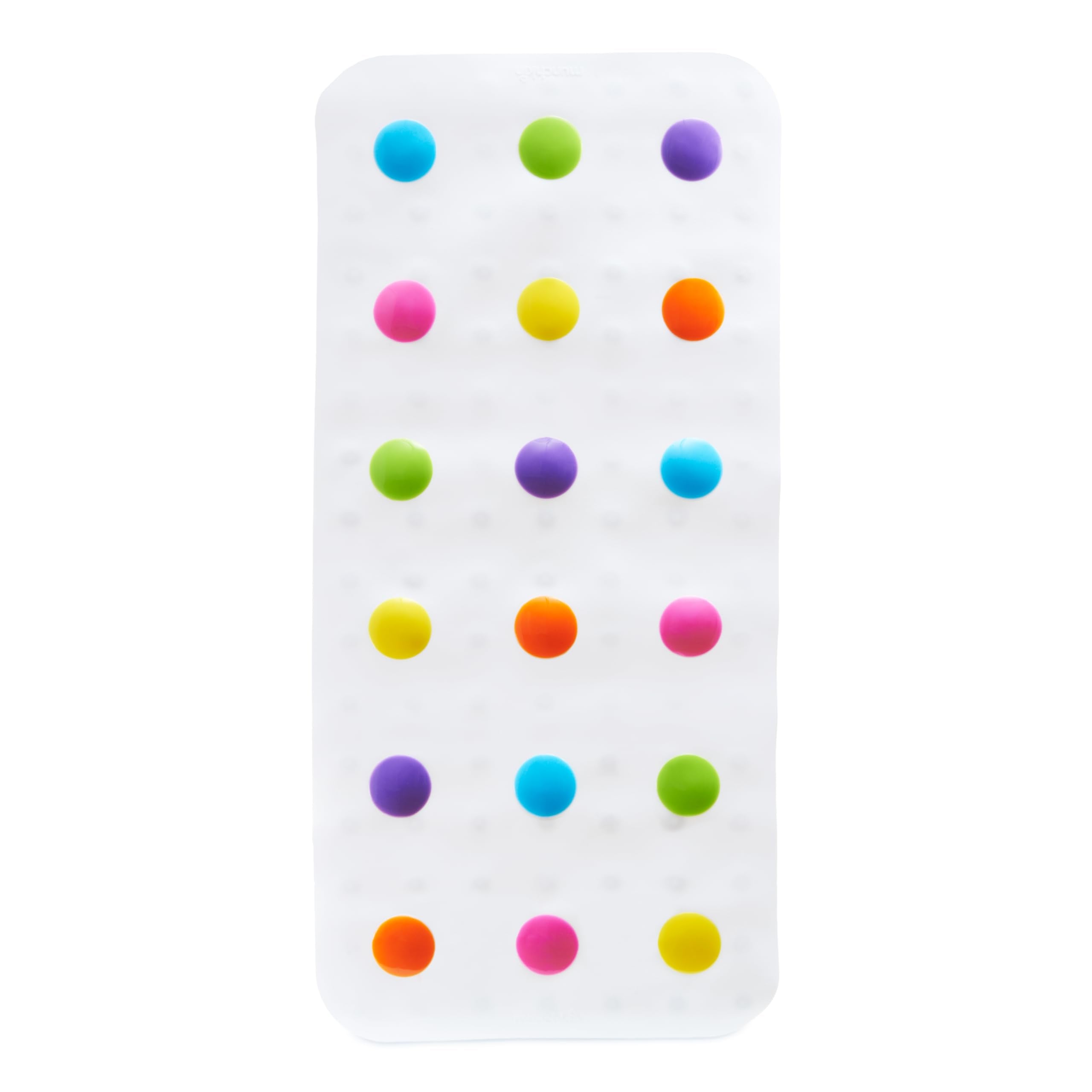 Munchkin Dandy Dots Non-Slip Bath Mat - Multi Color | 77.5 x 36.2 cm | PVC 1