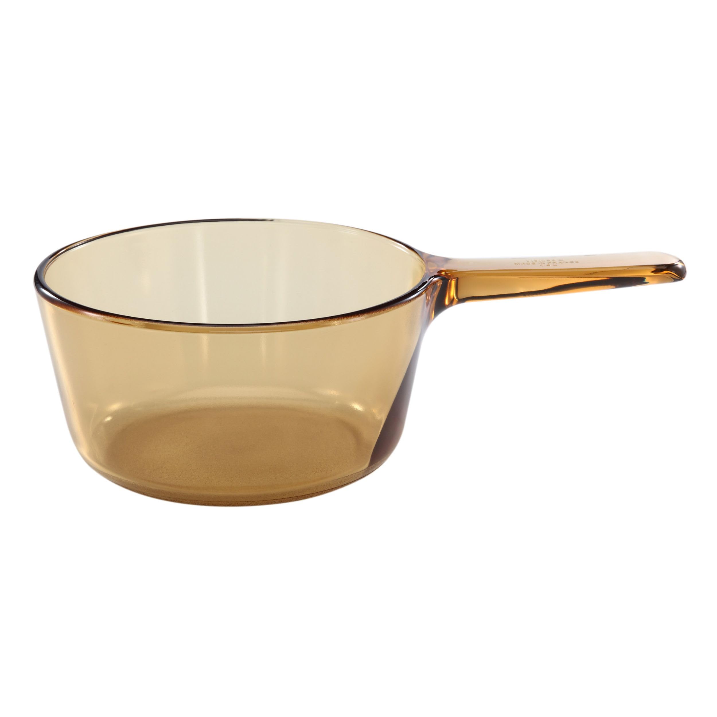 VISIONS 1L Glass Ceramic Saucepan - Brown | 16.5cm Diameter | Oven & Stovetop Safe 3