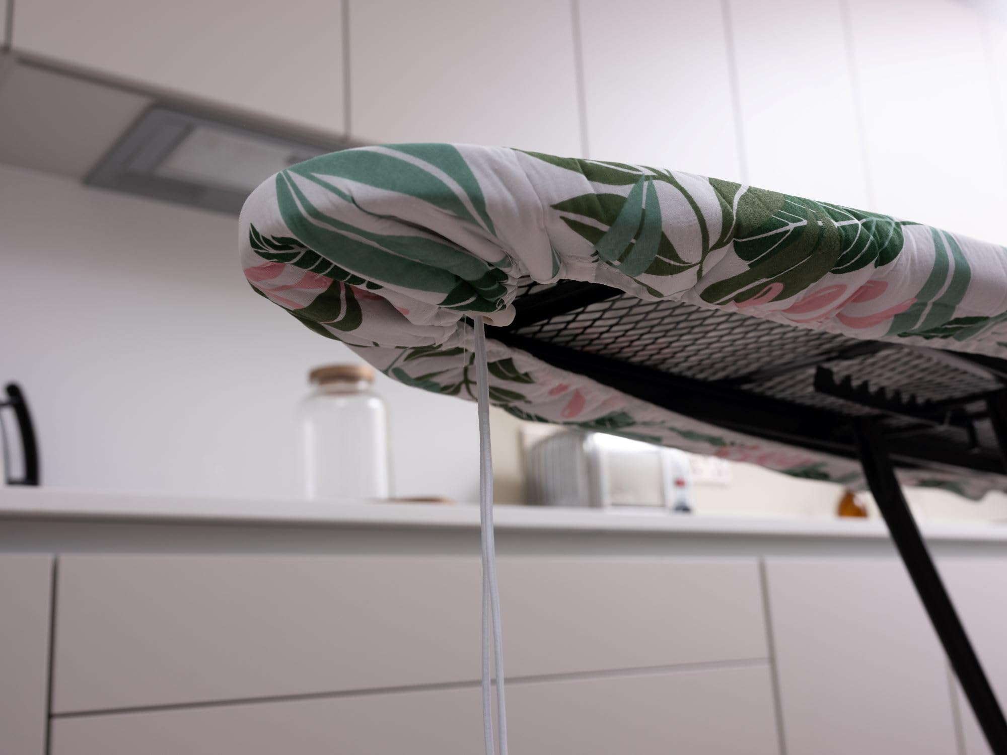 Addis Large Ironing Board Replacement Cover - Forest Green Leaf Design | Fits up to 123 x 39cm 5
