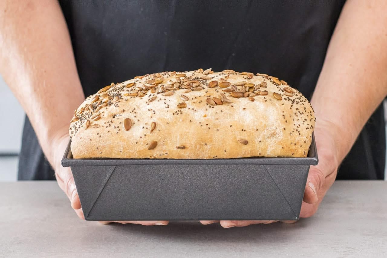 MasterClass 2 lb Loaf Tin KCMCHB20 - 1mm Carbon Steel, Non-Stick | Oven & Freezer Safe 4