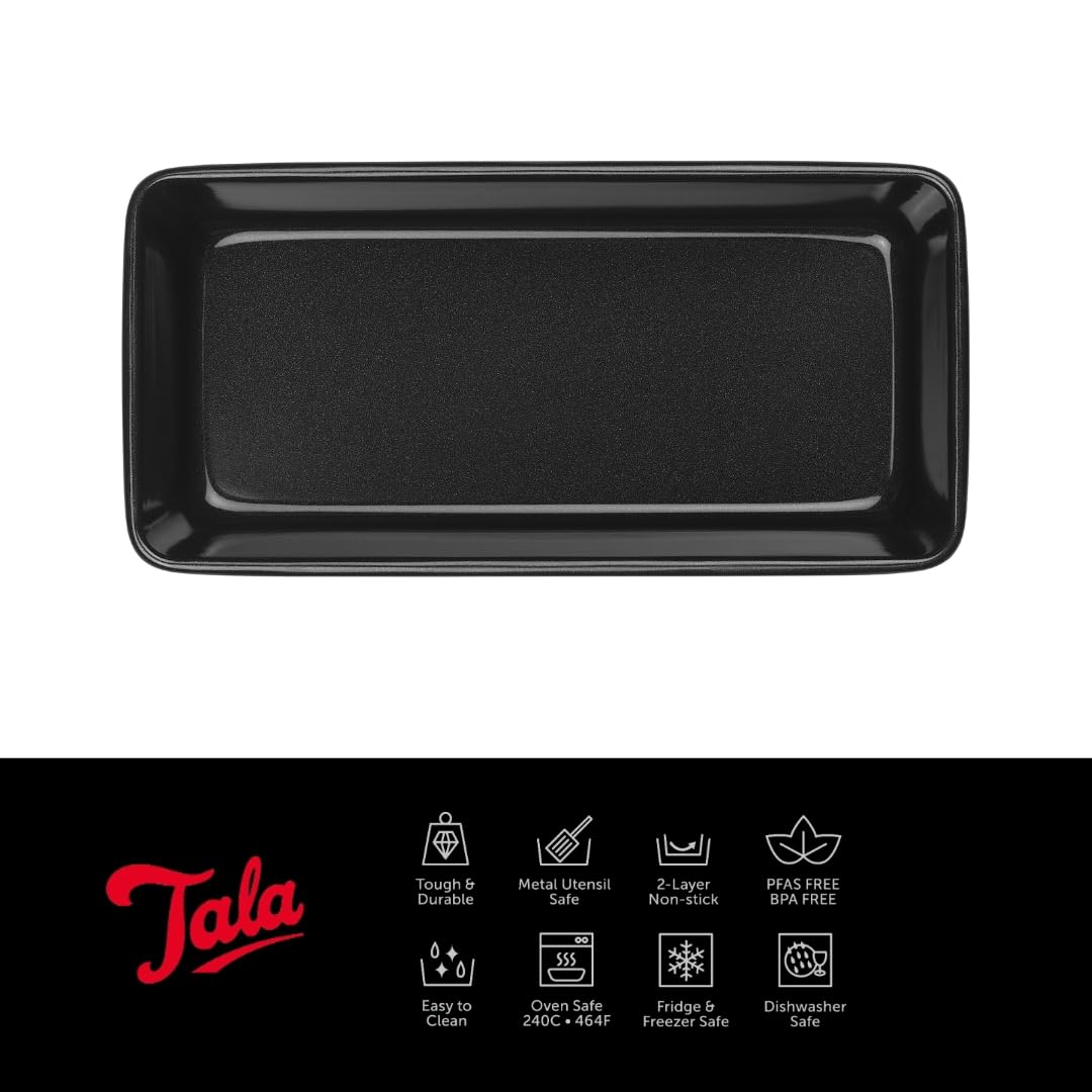 Tala Performance 3lb Loaf Pan - Professional Carbon Steel with Eclipse Non-Stick Coating | Oven Safe 2