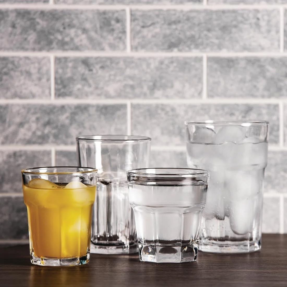 Olympia Orleans Toughened Highball Glasses - 12 Pack, 285ml Capacity 5