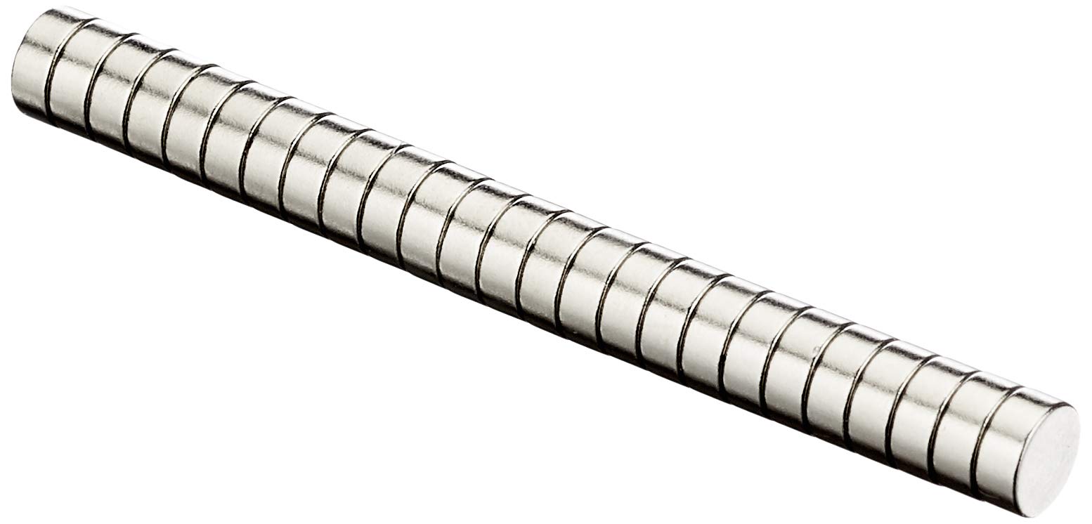 FIRST4MAGNETS N35 Neodymium Magnet - 5mm Dia x 2mm Thick | 0.51kg Pull | Pack of 50 4