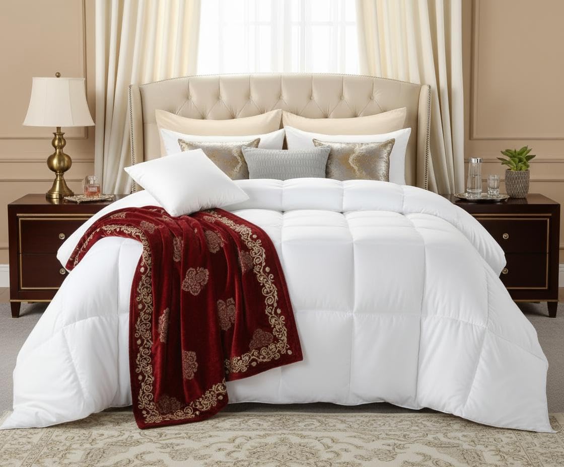 Casabella Double Duvet - 13.5 Tog Rating | 200 x 200 cm | Hypoallergenic Hollowfibre Filling 2