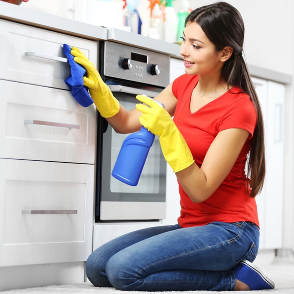 1ABOVE Microfibre Cleaning Cloths - 10 Pack | Highly Absorbent | 30x30CM 7