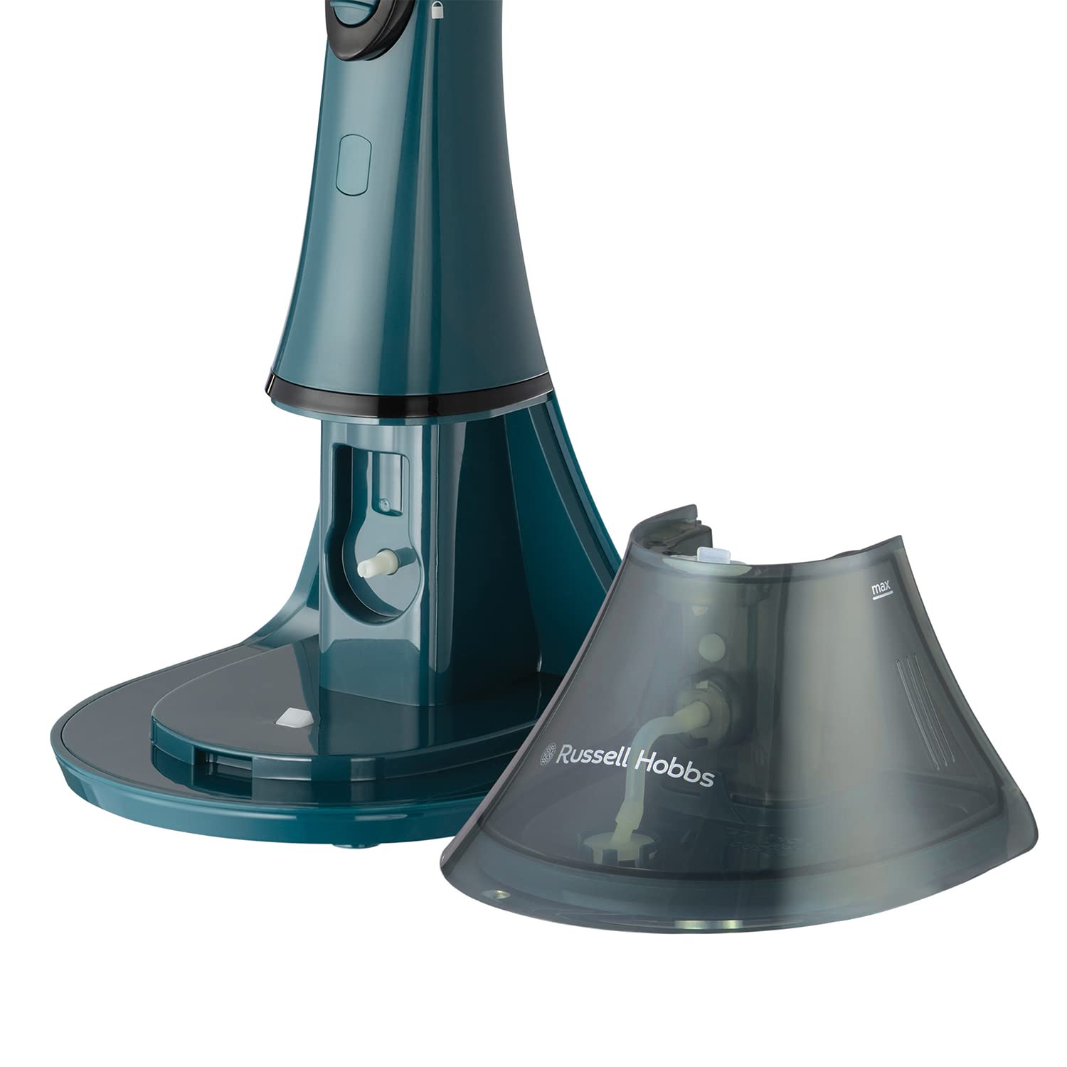 Russell Hobbs Steam Genie Handheld Clothes Steamer - 1600W, 200ml Tank, Ready in 45s | Green 6