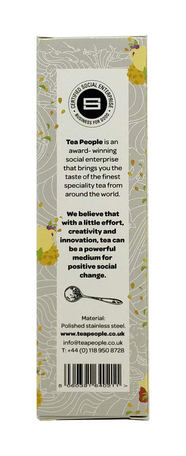 Tea People Loose Leaf Tea Measuring Spoon - 1 Cup Capacity | Stainless Steel | Silver Finish 3