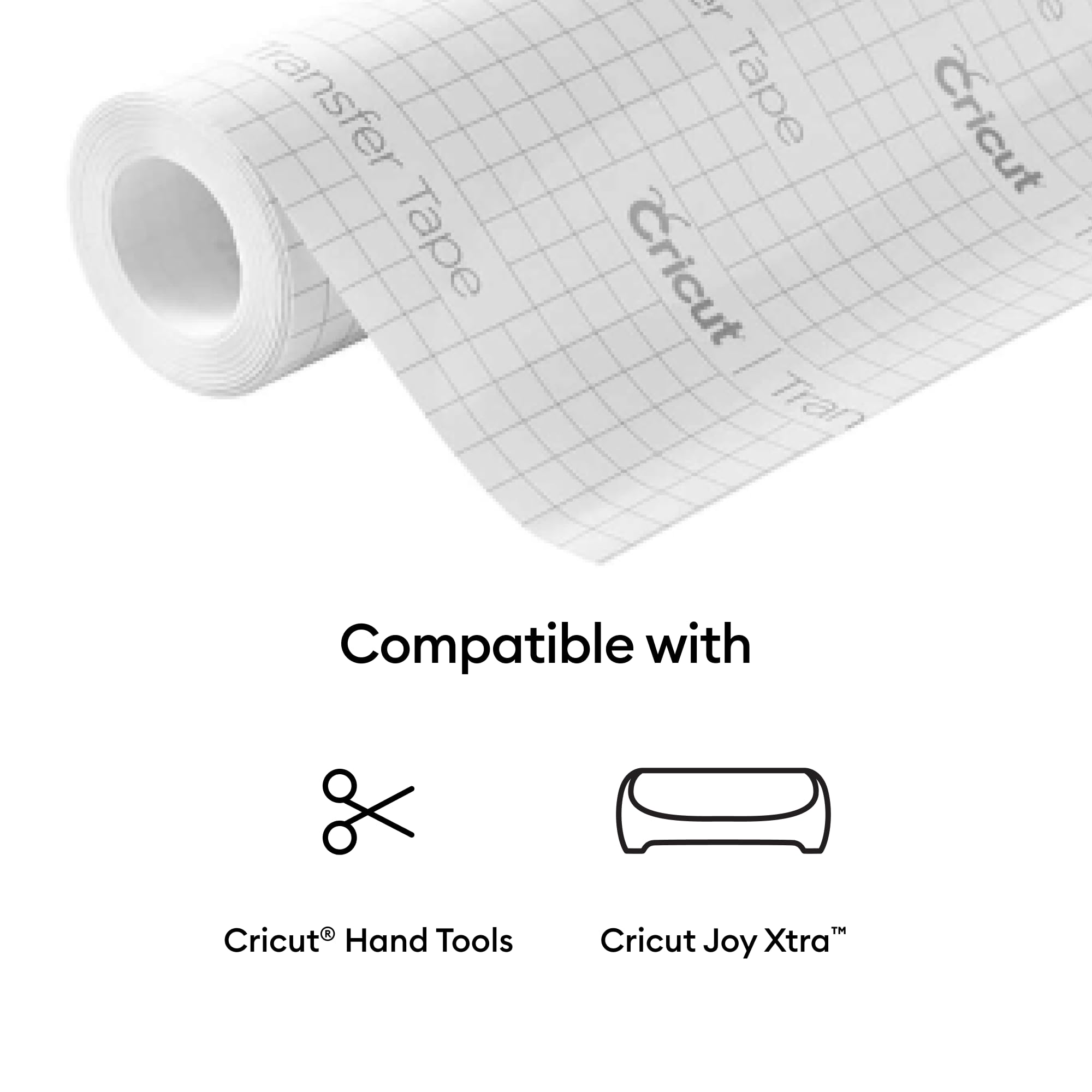Cricut Transfer Tape for Joy Xtra - Transparent Paper Adhesive Sheet | 9.5 in x 3 ft 6