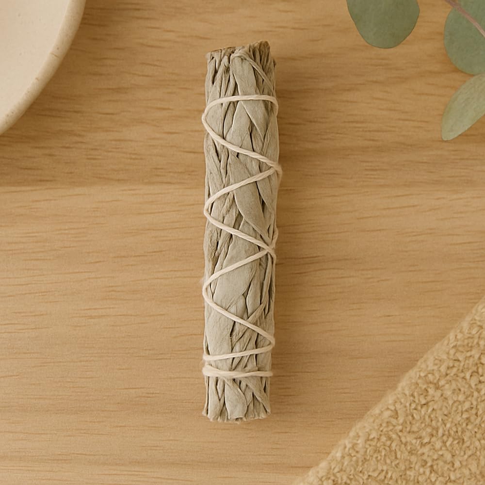 VIE Slimline Smudge Stick - 4-Inch White Sage Stick for Energy Cleansing | Pack of 2 4