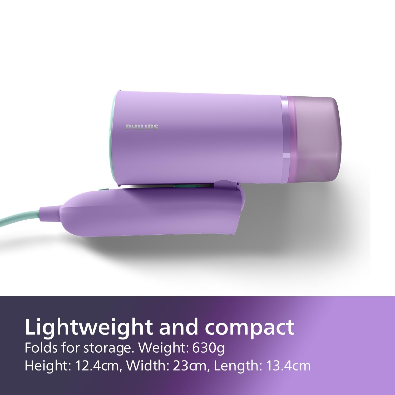 Philips 3000 Series Handheld Steamer - 1000W Power, 20 g/min Continuous Steam, 100ml Tank 6