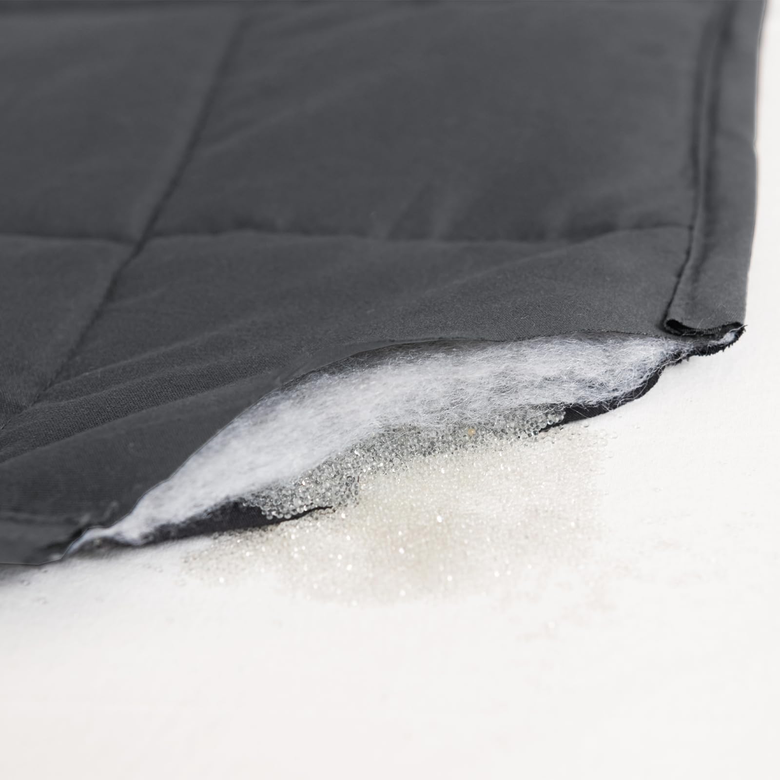 Good Nite Weighted Blanket for Adults - 8kg, 150x200cm | Relaxes Body & Improves Sleep | Grey 4