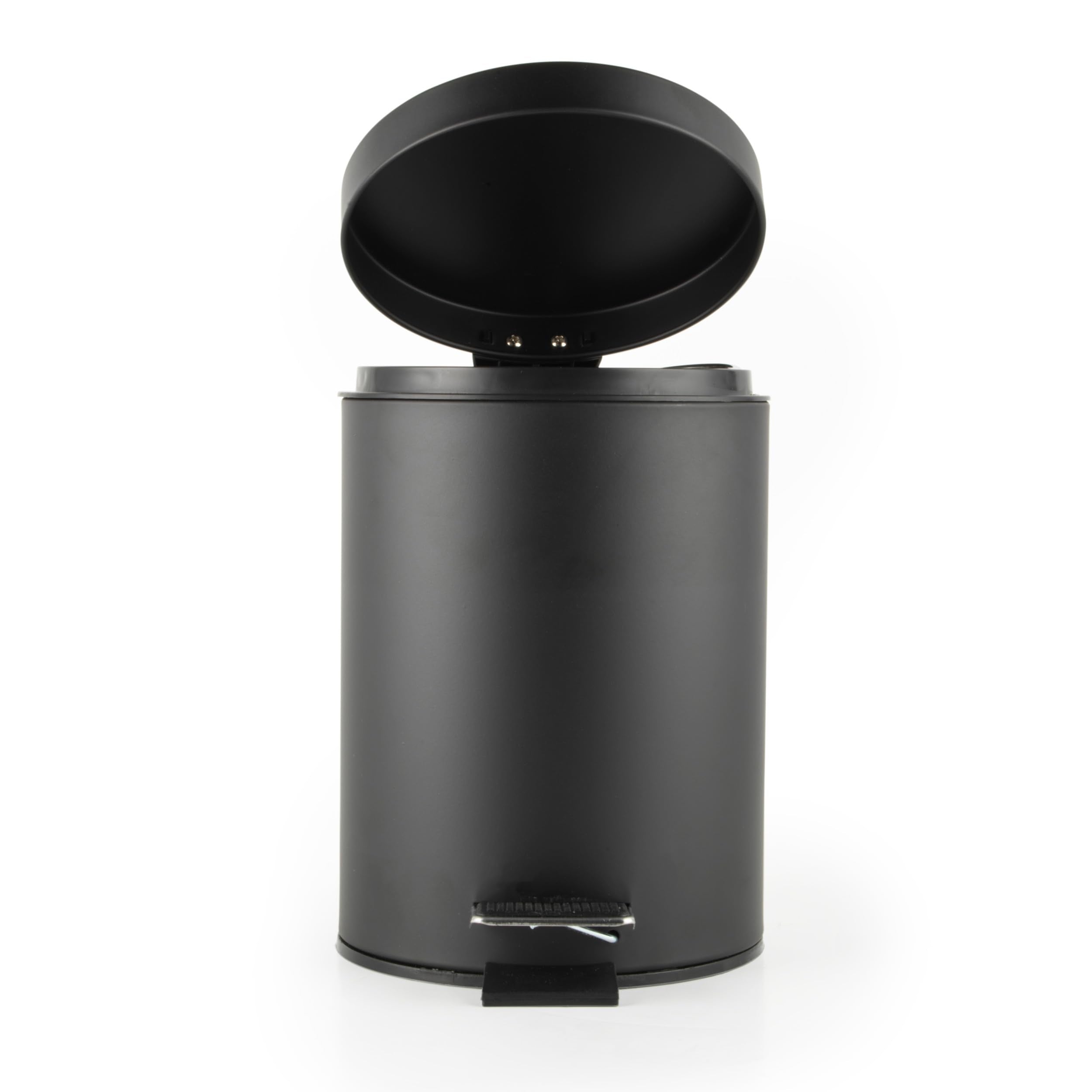 Beldray Stainless Steel Bathroom Pedal Bin - 3L Capacity, Soft Close Lid, Removable Inner Bucket, Black 5
