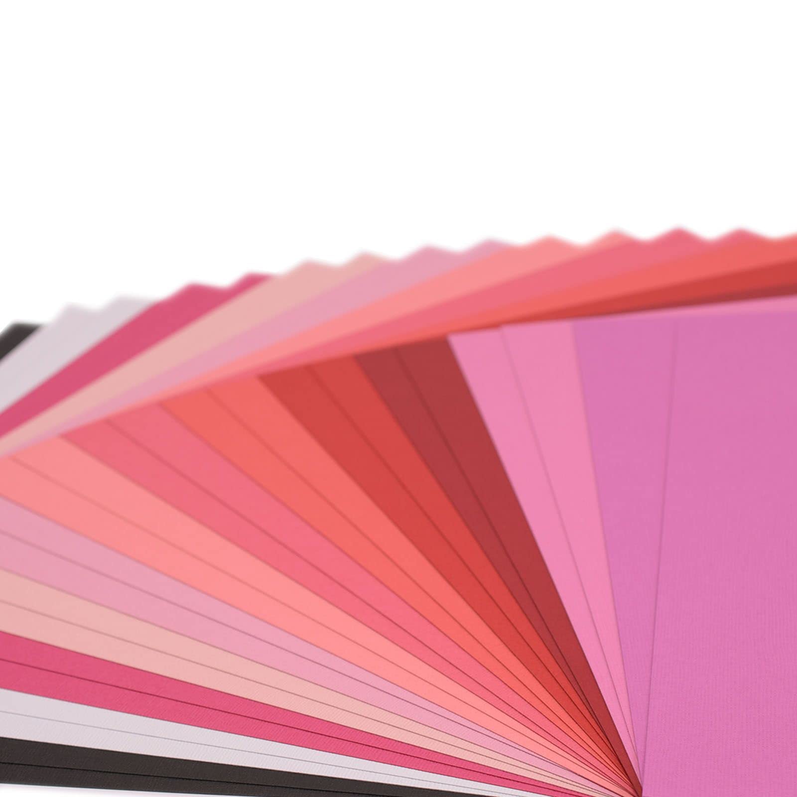 Vaessen Creative Florence Cardstock Multipack - 24 Sheets, 12 Romantic Colors, 216gsm, 12x12 inch 2