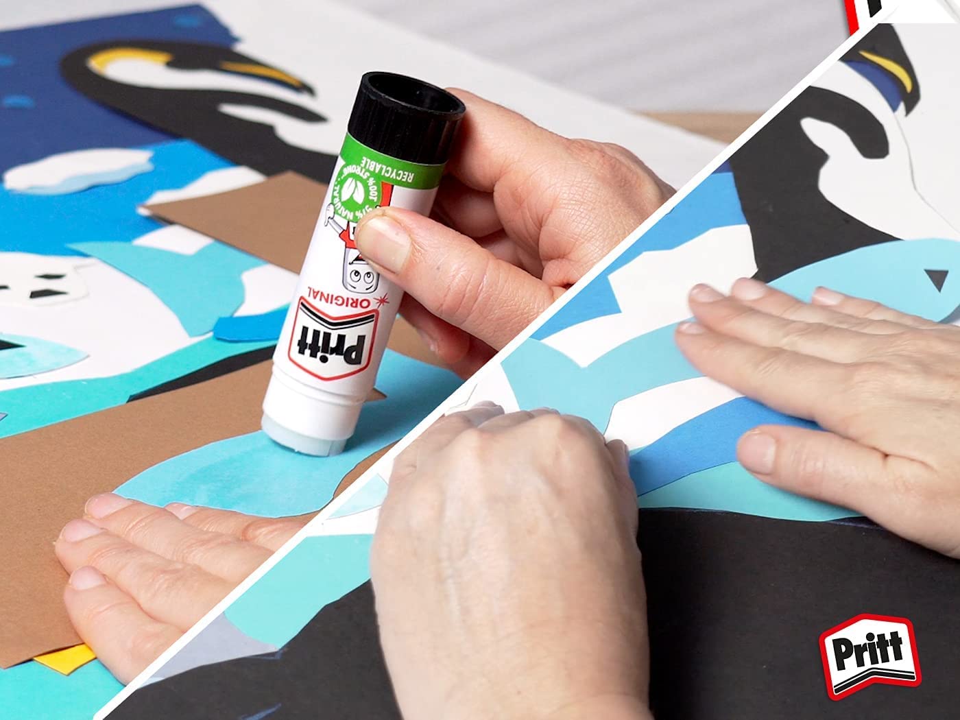 Pritt Glue Stick - Strong Hold Craft Glue for School & Office, 5 x 43g Sticks 5