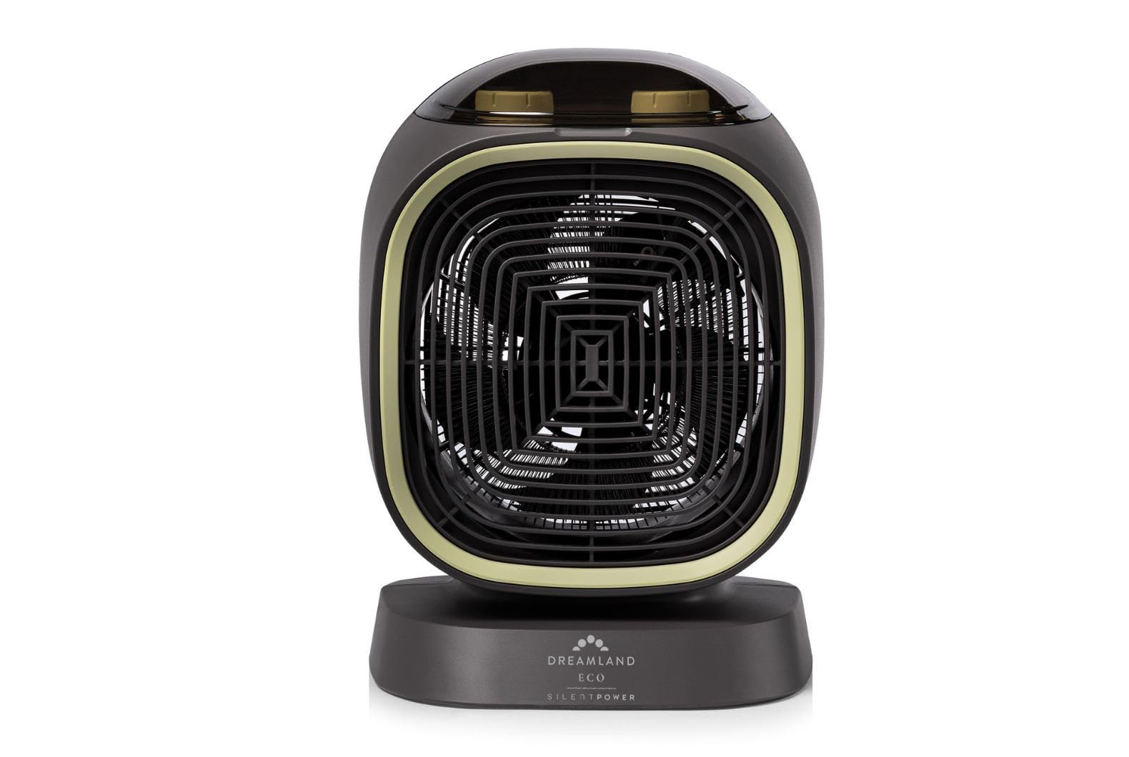 Dreamland Silent Power Eco Portable Electric Heater - 35% Energy Savings | IP21 Rated | Grey 1