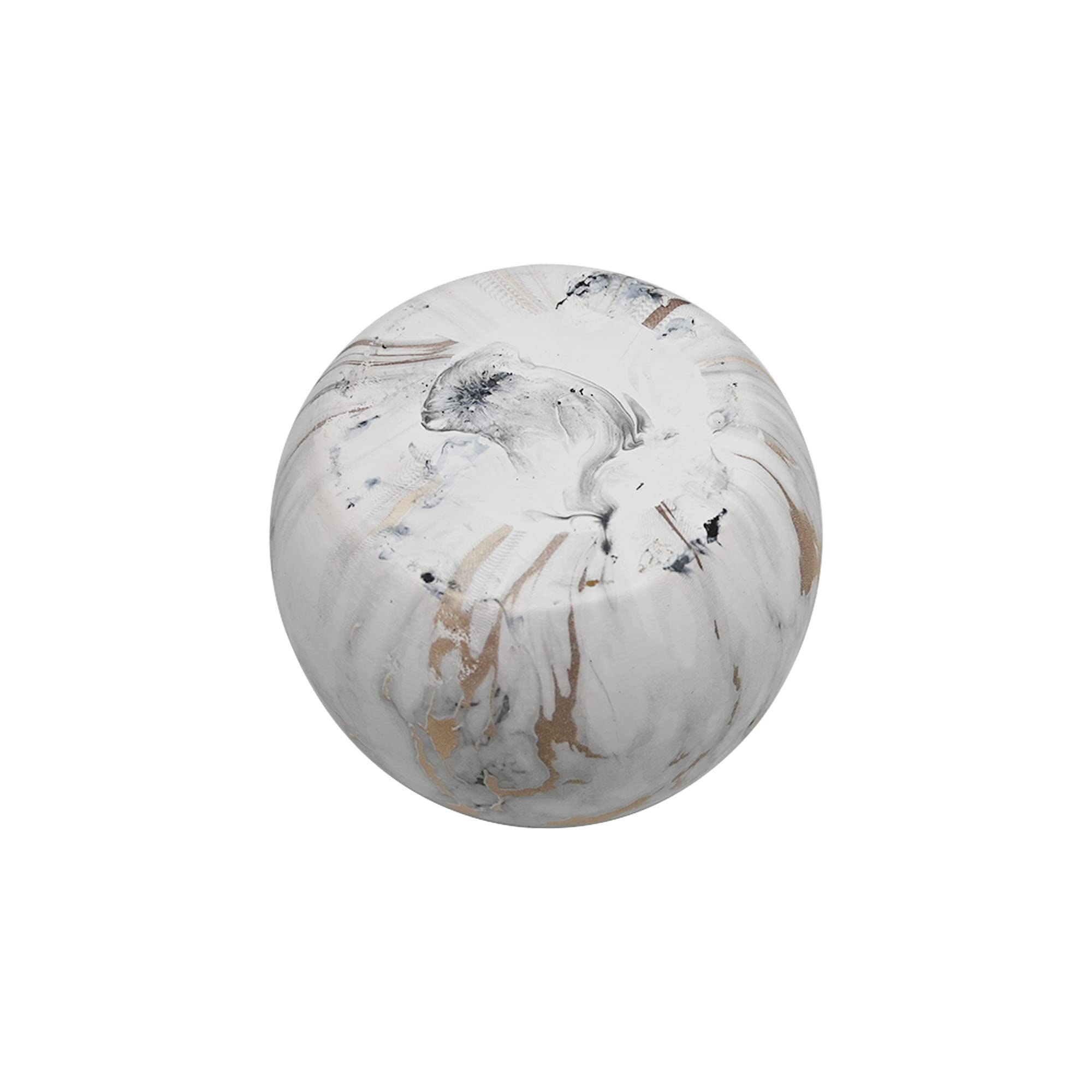 Ram Ceramic Money Pot - Marble Effect Savings Piggy Bank | Smash to Open | 14cm Cube 4