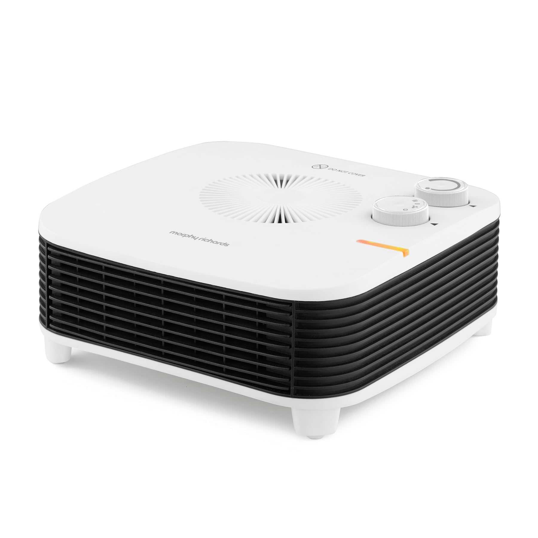 Morphy Richards HeatFlux 2000W Flat Fan Heater | Adjustable Thermostat | Portable | White 1