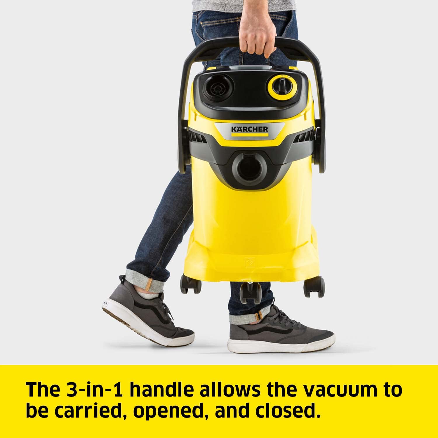 Kärcher Wet-Dry Vacuum Cleaner WD 5 - 240AW Suction | 25L Container | Blower Function 3