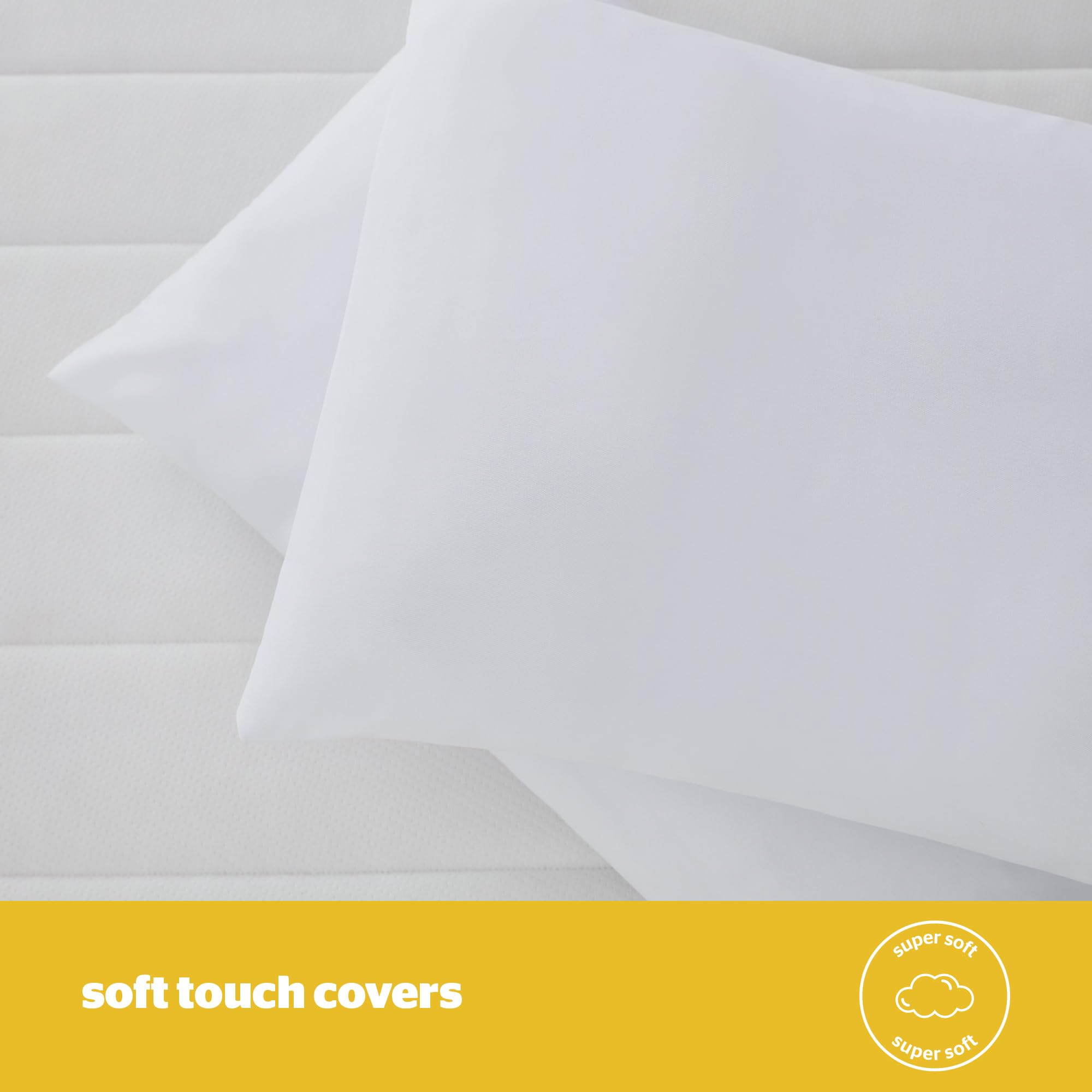 Silentnight Essentials Collection Pillow - Soft/Medium Support | Hypoallergenic | Machine Washable | 2 Pack 6