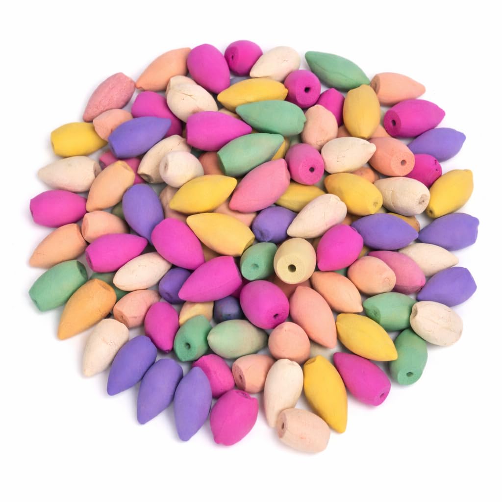 TANNESS 100 PCS Backflow Incense Cones - 10 Mixed Natural Scents | Relaxation & Air Purification 1