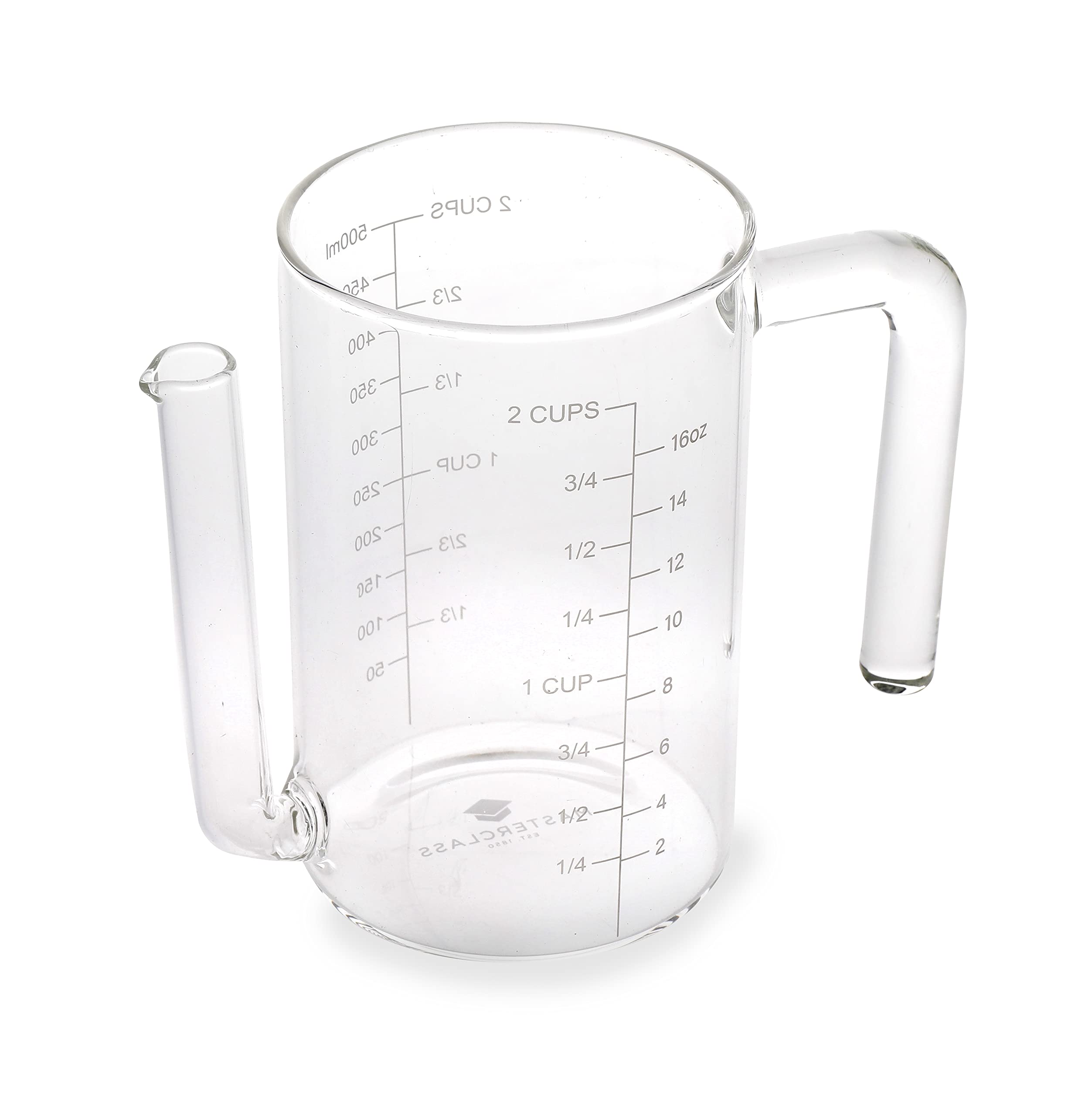 MasterClass Glass Gravy/Fat Separator Jug - 450ml Capacity | Microwave & Dishwasher Safe 6
