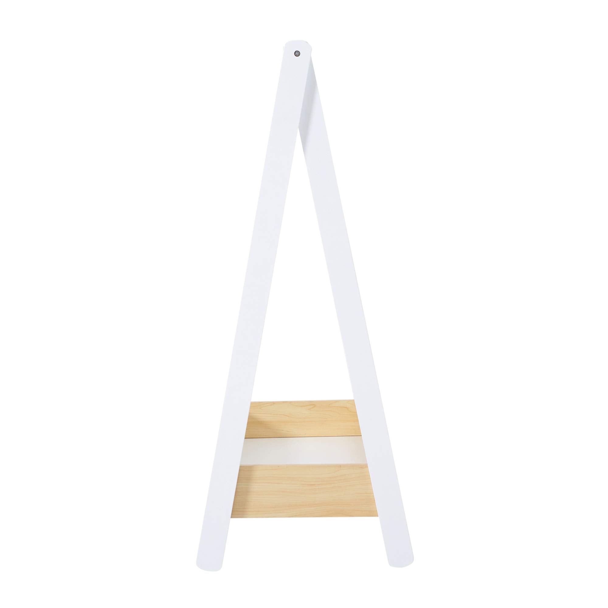 Liberty House Toys Wooden Kids Dressing Rail Unit - White & Pine | H98.5cm 6