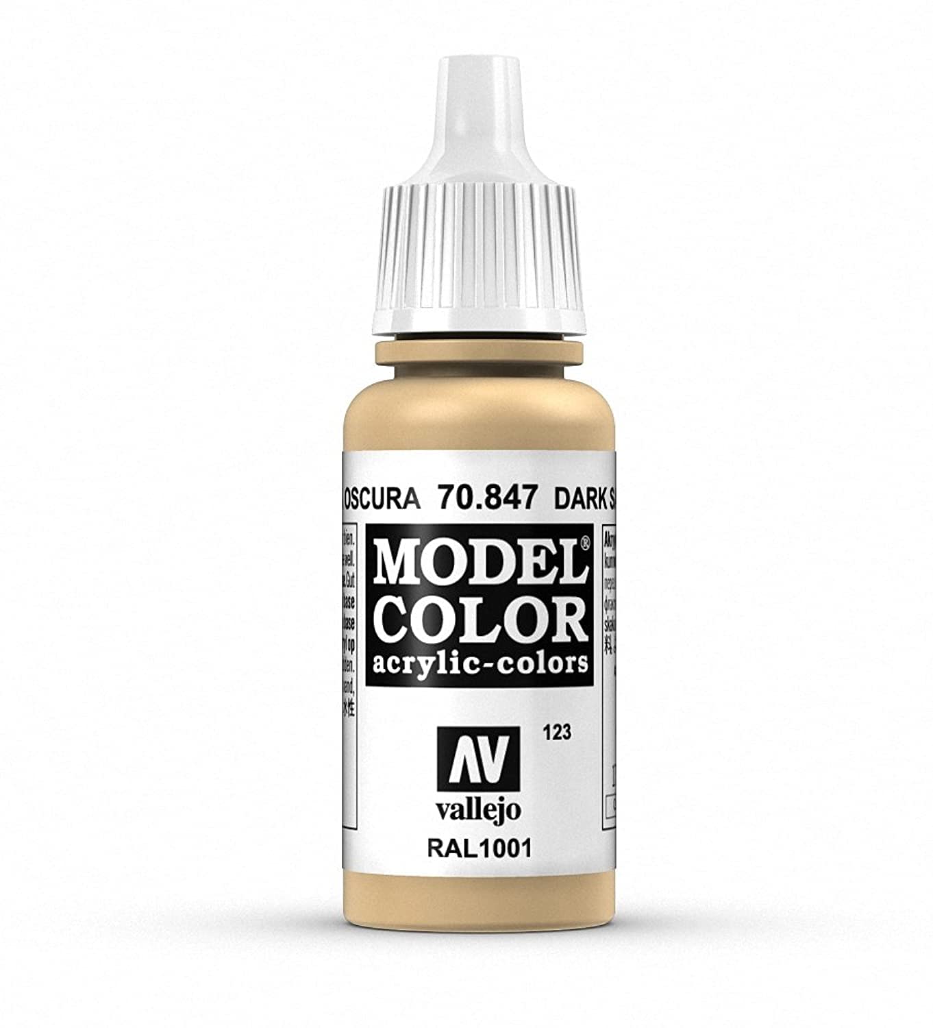 Vallejo Model Color Acrylic Paint - Dark Sand | Waterbased | 17 ml 1