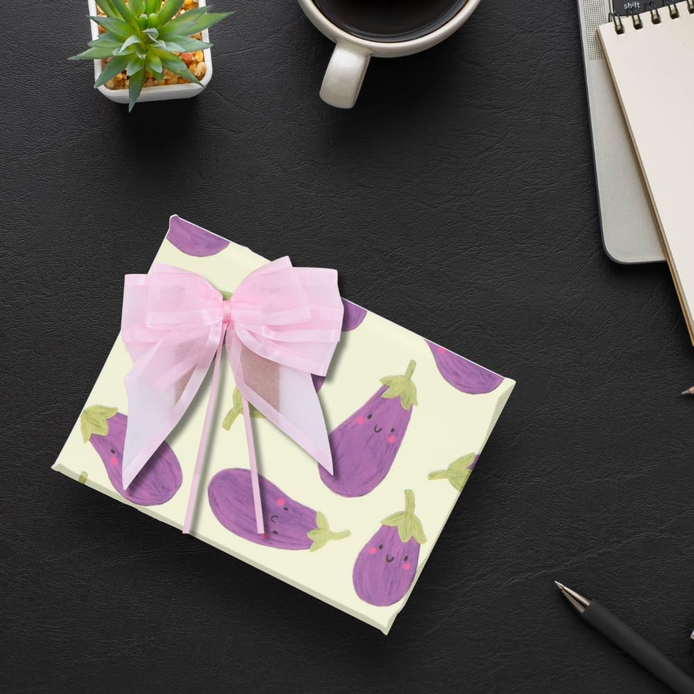 Glick Designer Satin Edge Ribbon Bow - Pink Satin | 17.5 x 12 cm | Ideal for Gift Wrapping 2
