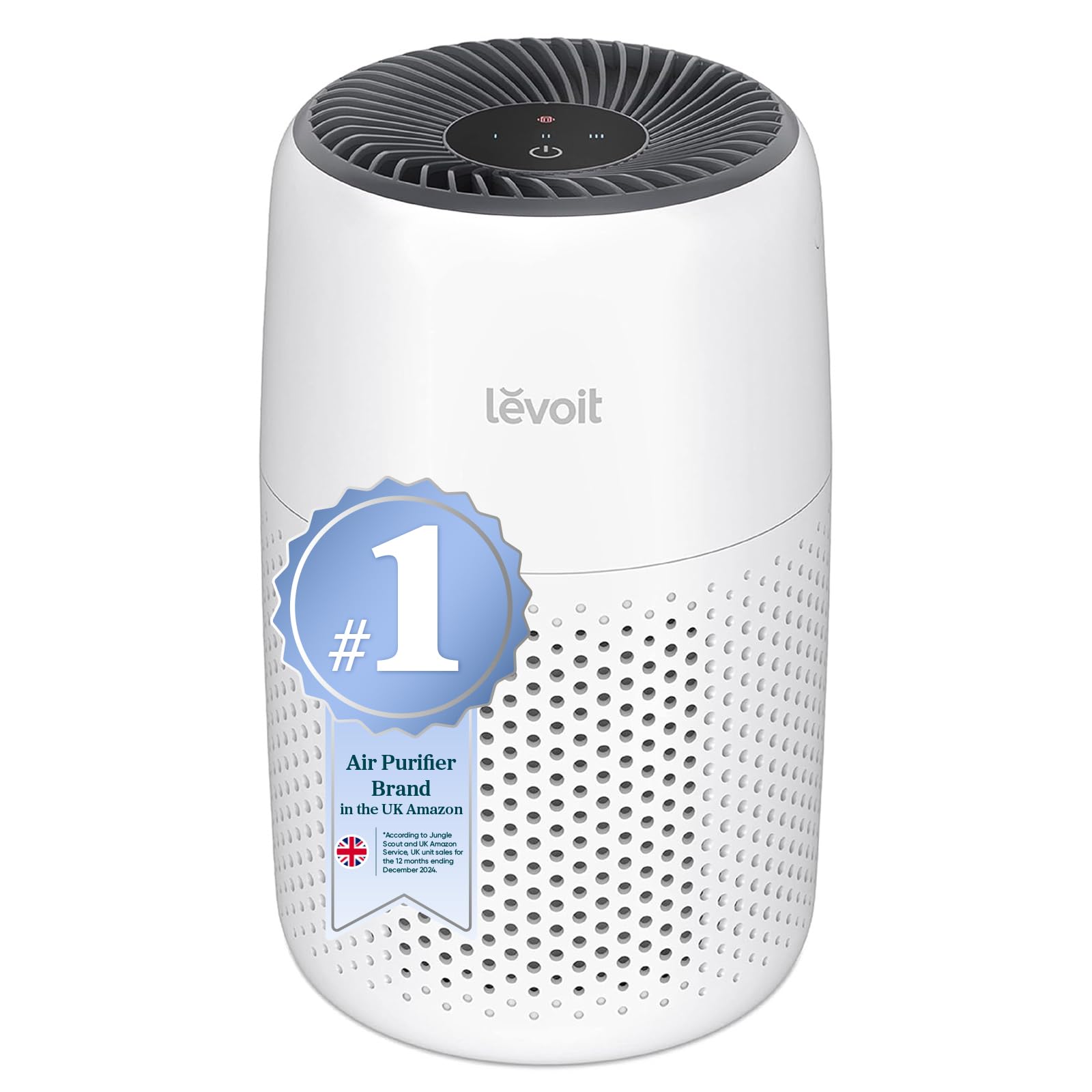 Levoit Core Mini Air Purifier for Home & Bedroom | 3-Layer HEPA Filter | 34㎡ Coverage | Aroma Pad 1
