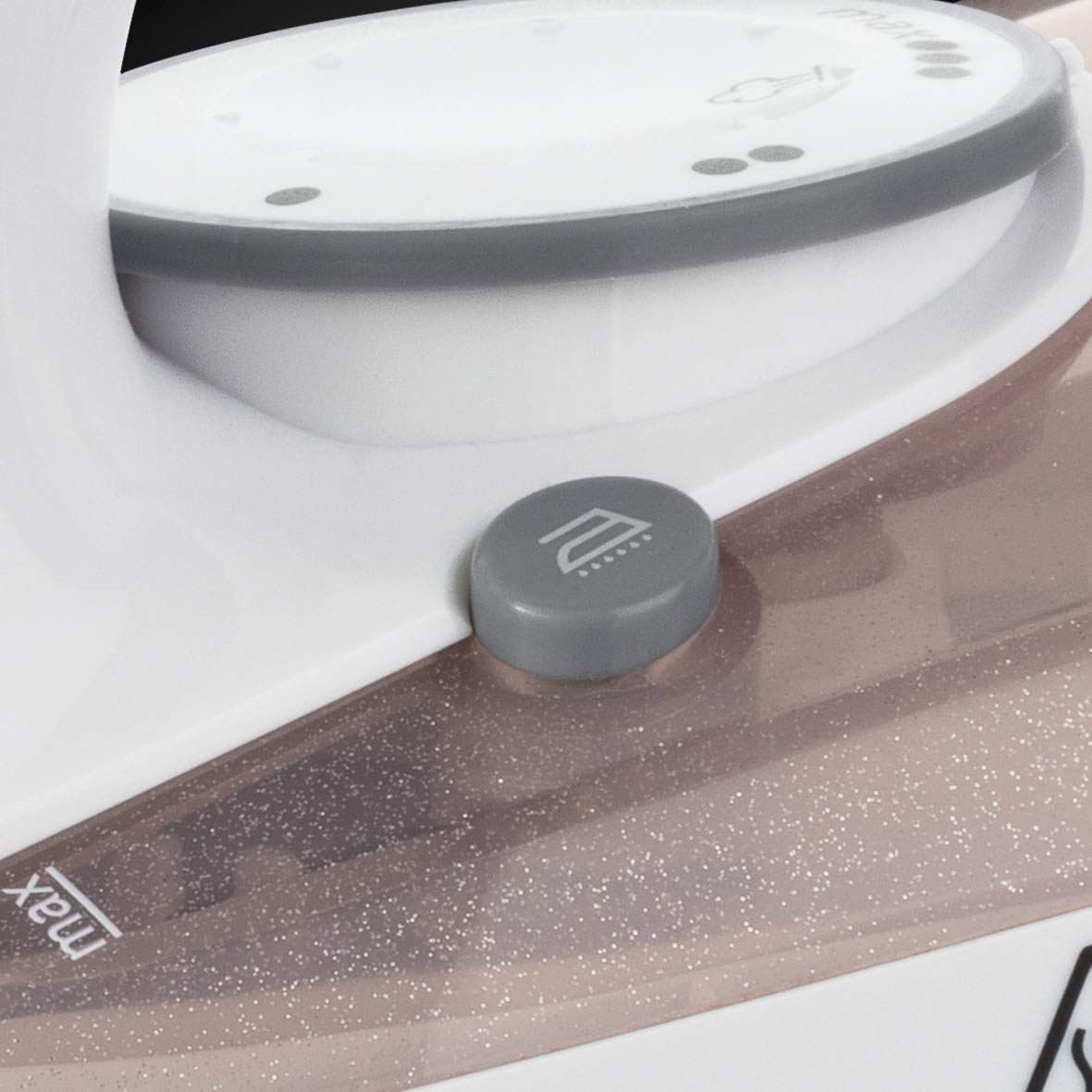 Russell Hobbs Pearl Glide Steam Iron - Pearl Infused Ceramic Soleplate | 150g Steam Shot | Anti-Drip 5