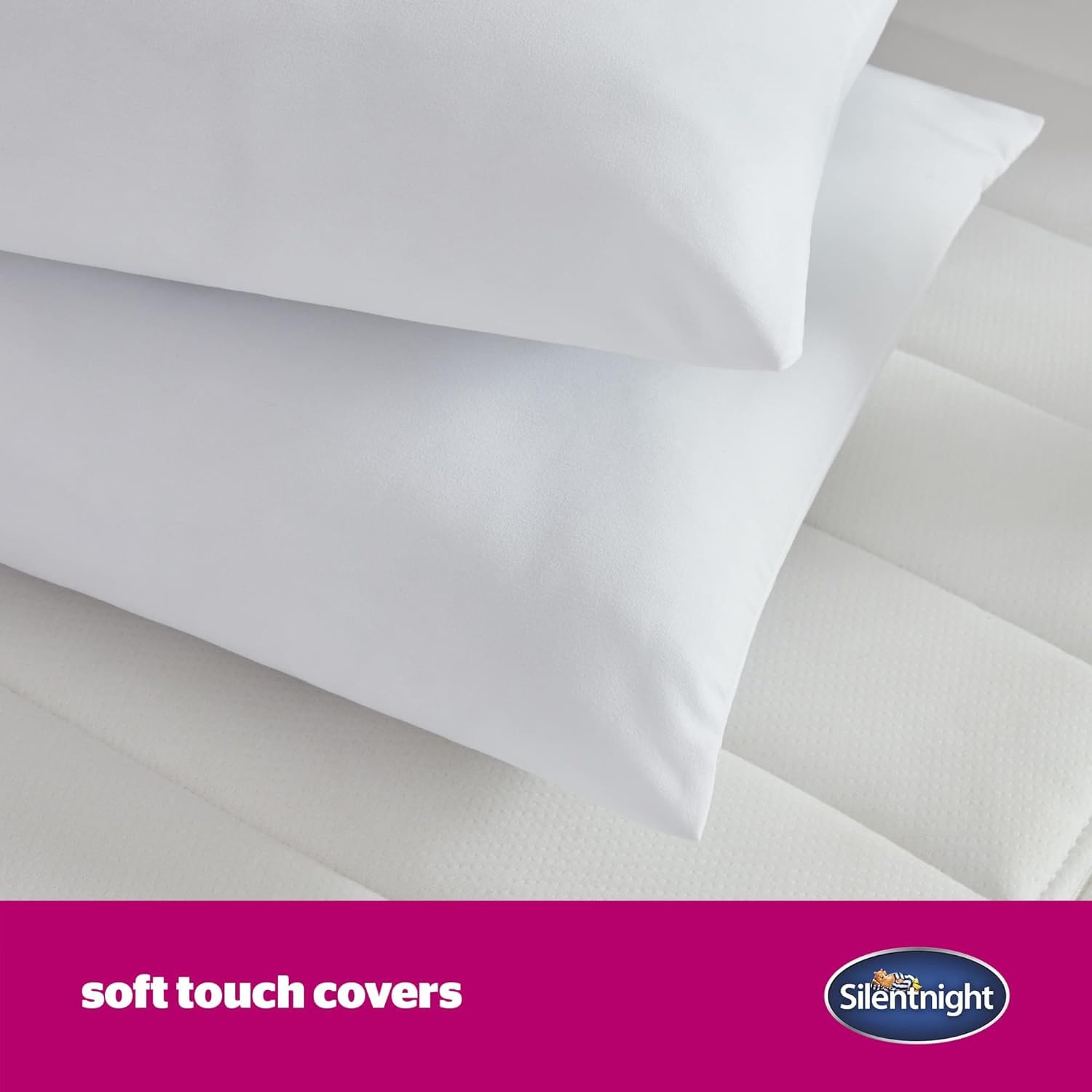 Silentnight Ultrabounce Pillows - Soft Medium Support Bouncy Fill | Hypoallergenic | Pack of 2 3