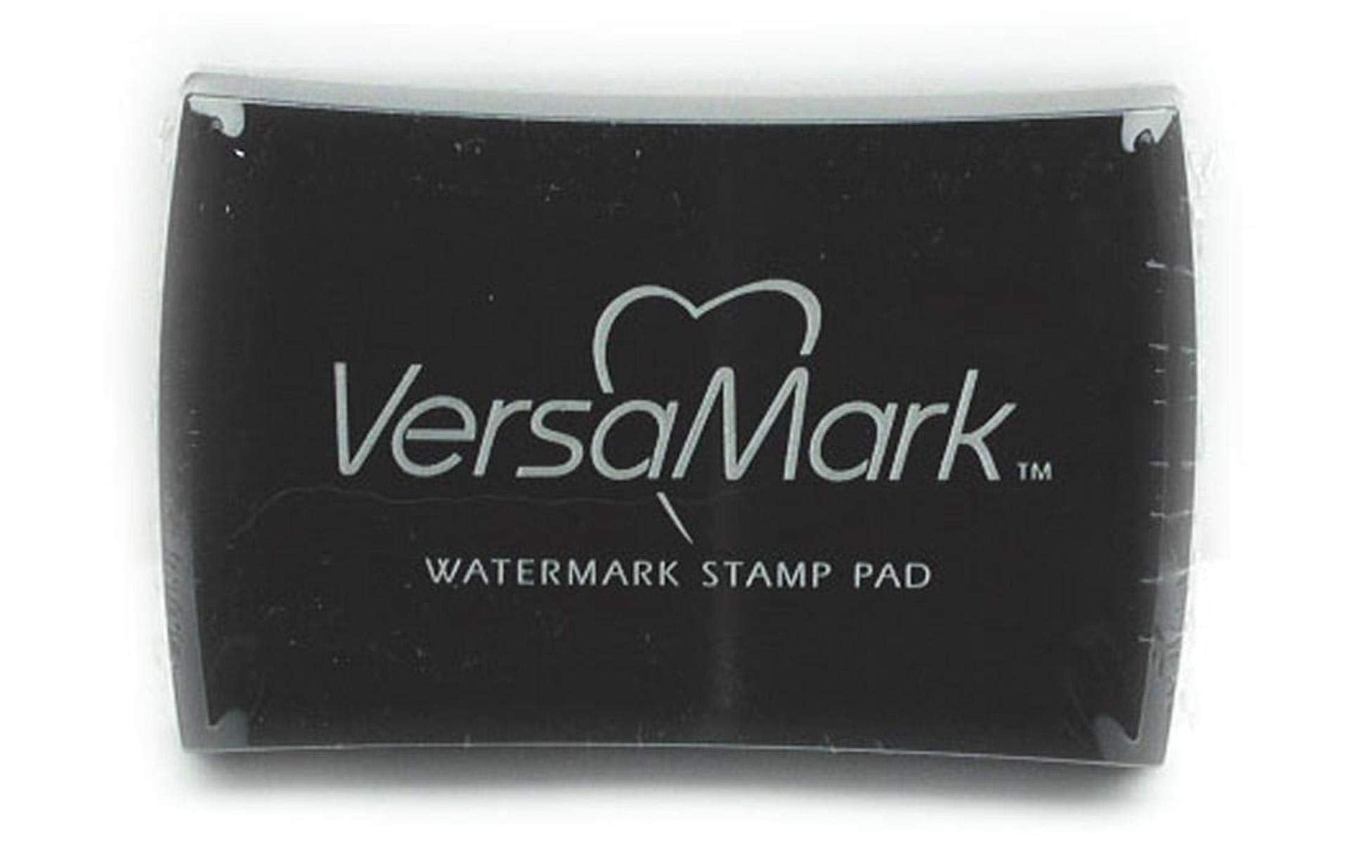 Tsukineko Versamark Watermark Ink Pad - Clear Color, Water Based, Archival | 9.7 x 5.7 cm