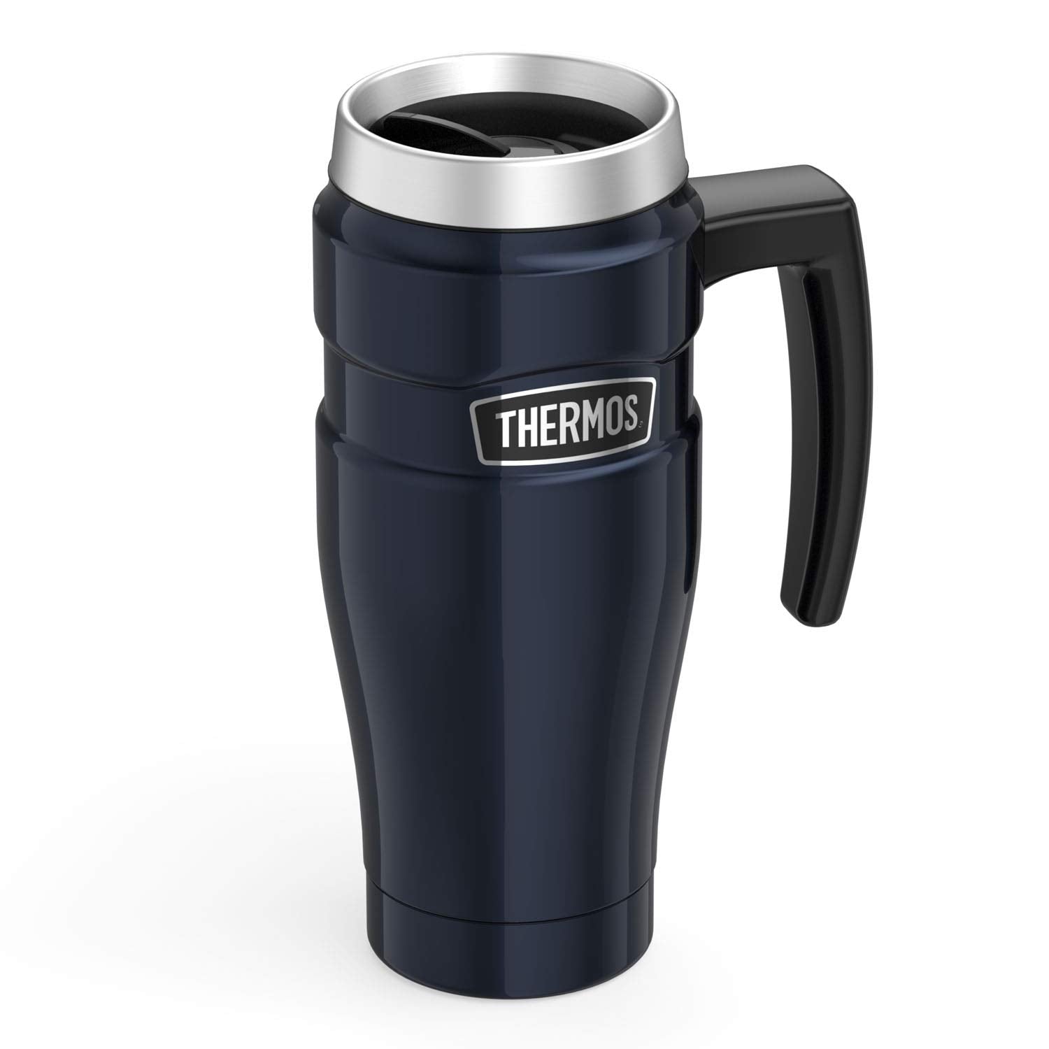 Thermos Stainless King Travel Mug - 470 ml Midnight Blue | Hot 7 Hrs, Cold 18 Hrs 7