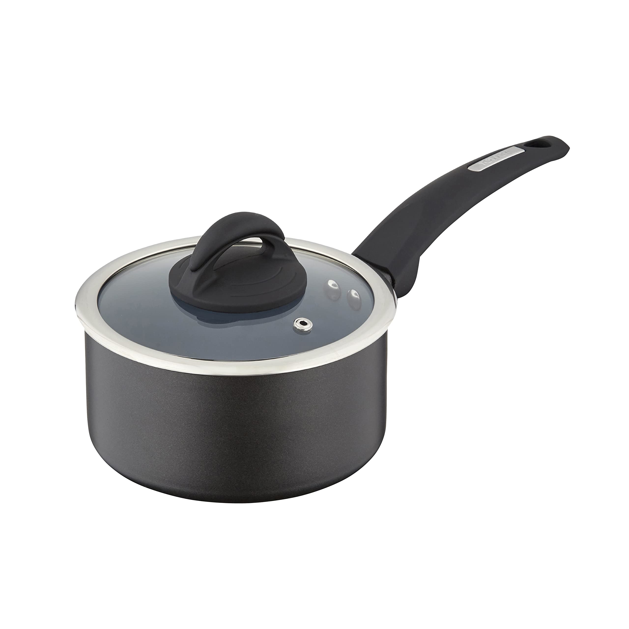 Tower Cerasure 16 cm Saucepan with Non-Stick Coating | Graphite | All Hobs Incl. Induction 1