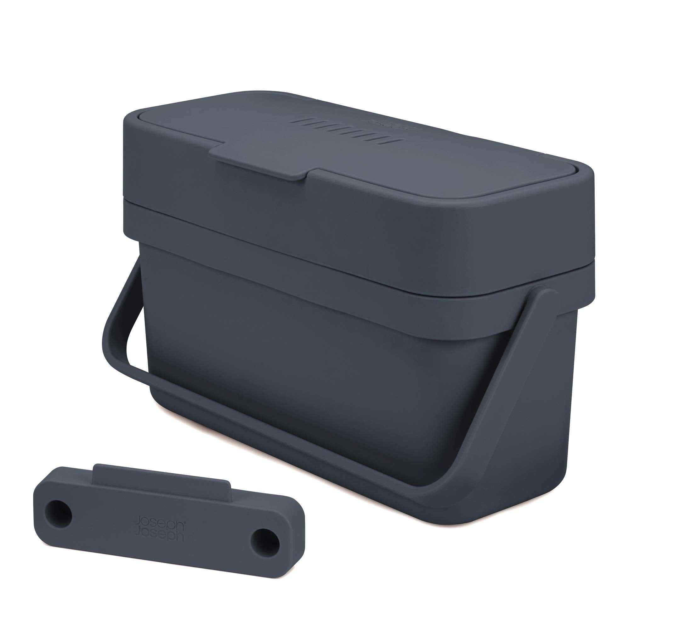 Joseph Joseph Compo 4L Slimline Food Waste Recycling Caddy with Adjustable Air Vent | Graphite 1