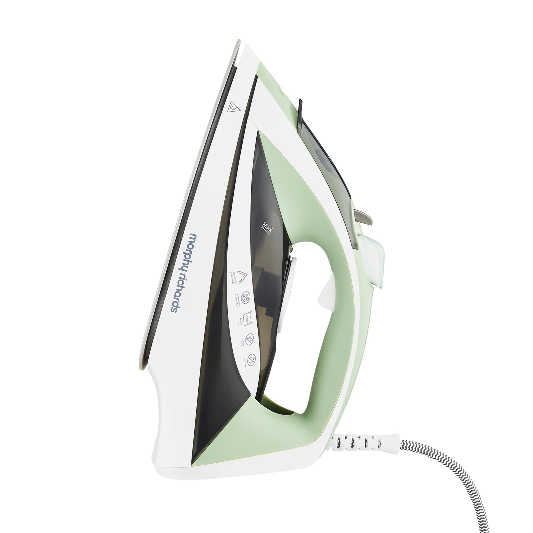 Morphy Richards Steamflow Turbo Steam Iron - 35g/min Vertical Steam | Ceramic Soleplate | 450ml Tank 1