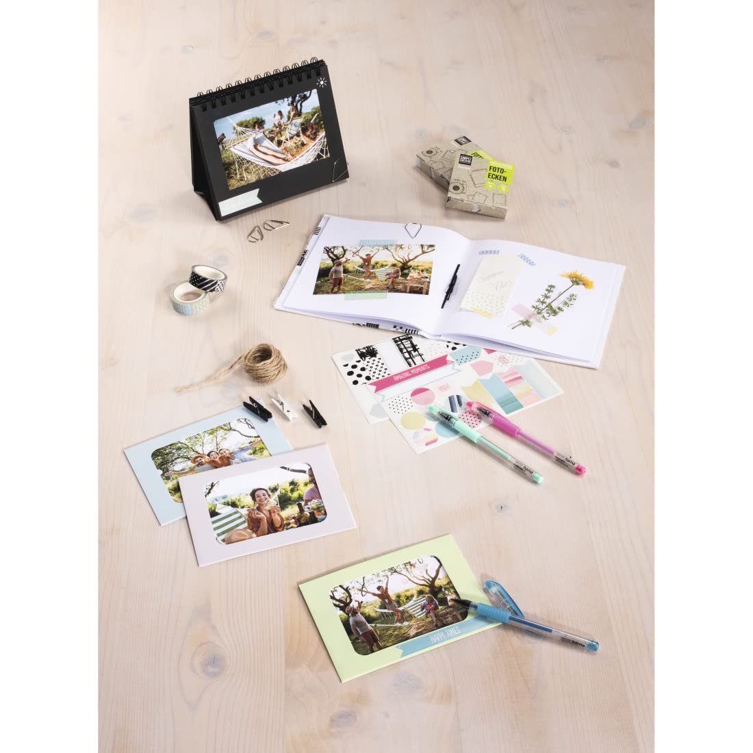 Hama Photo Mounting Corners - 500 Pack Transparent Corners for Secure Photo Album Mounting 8