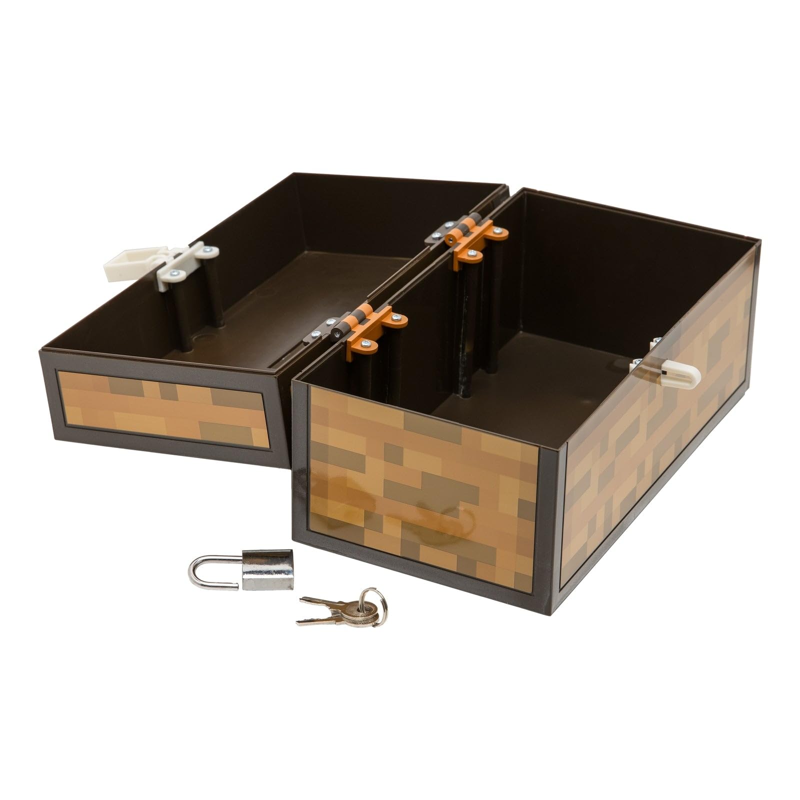 Paladone Minecraft Chest Money Box - Officially Licensed, Includes Padlock, 12cm Tall 3