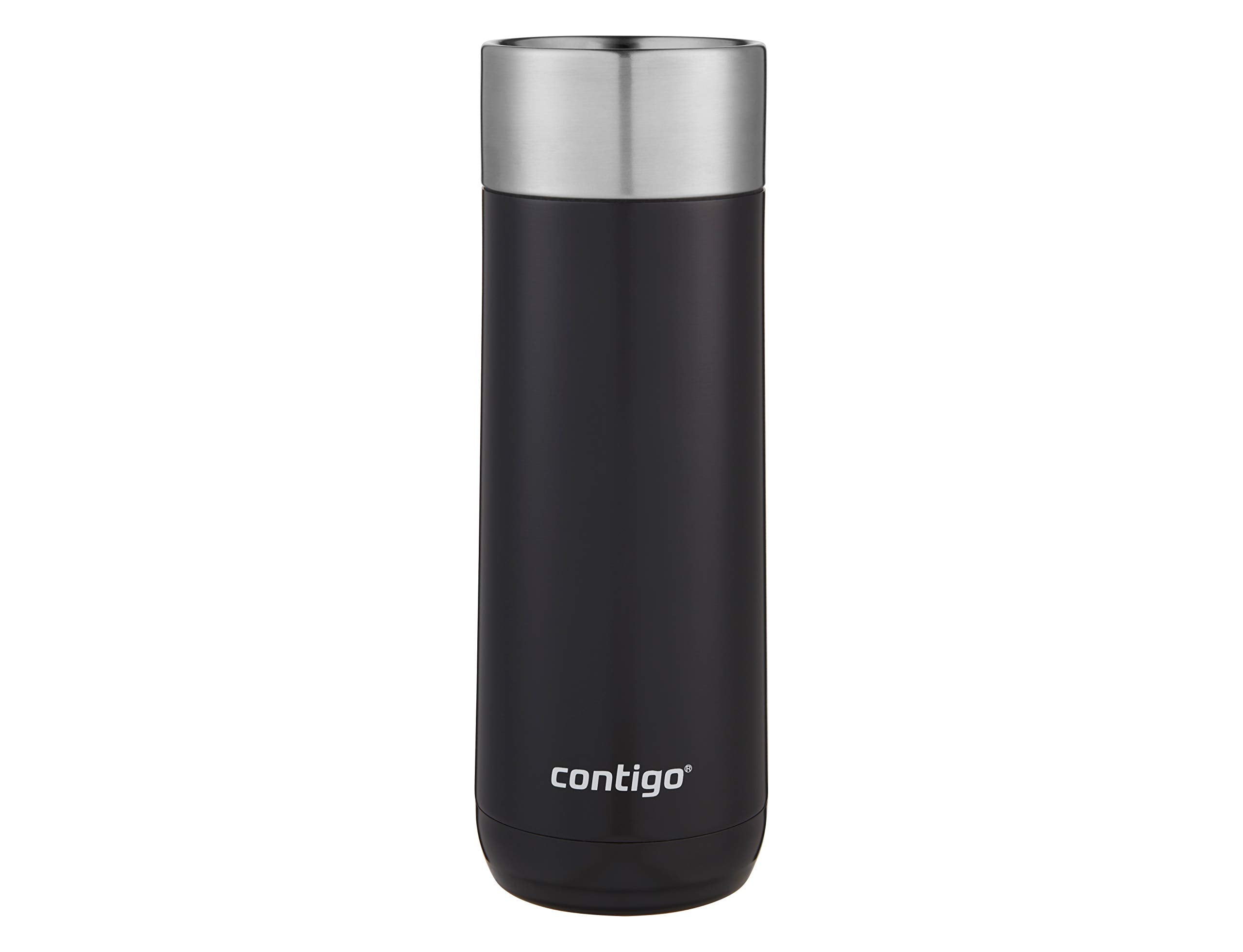 Contigo Luxe Autoseal Travel Mug - 470ml Stainless Steel Thermal, Leakproof, Licorice 6