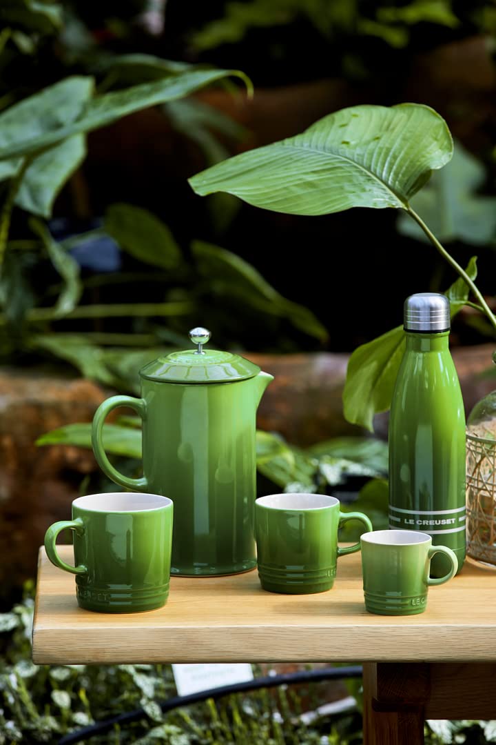 LE CREUSET Stoneware Cafetière French Press - 1 Litre Capacity | Bamboo | Dishwasher Safe 6