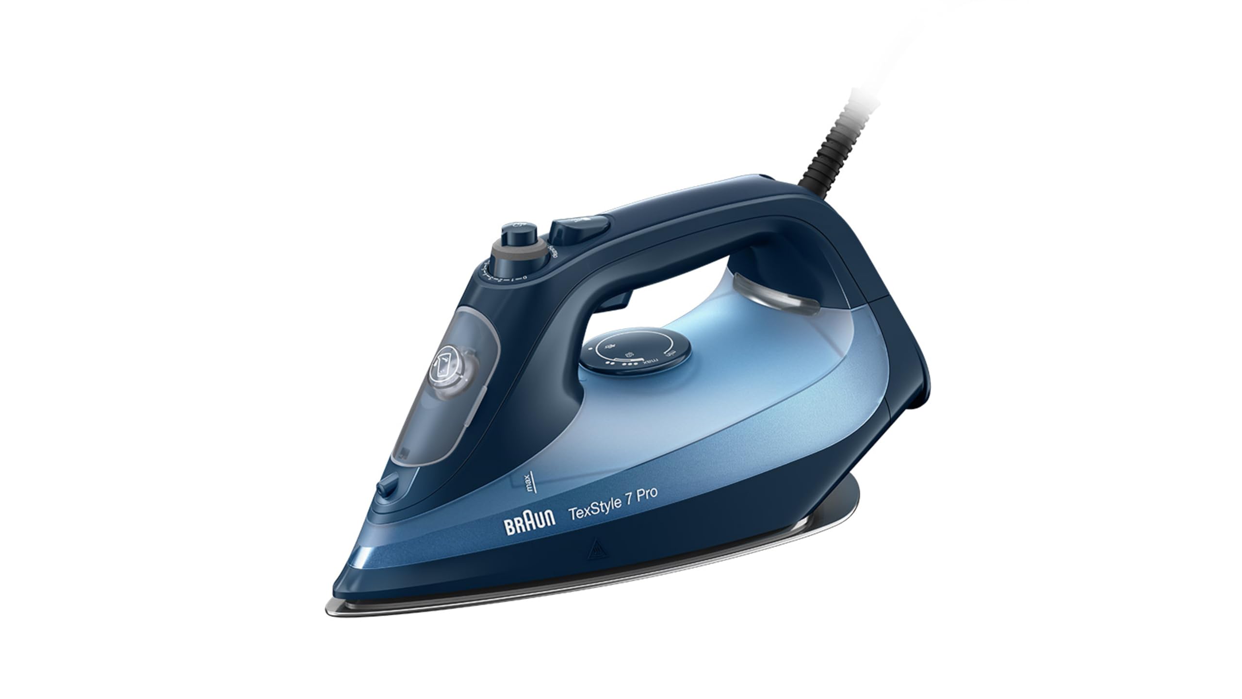 Braun TexStyle 7 Pro Steam Iron - FreeGlide 3D EloxalPlus Soleplate | 225 g/min Steam Shot | 300ml Tank 1