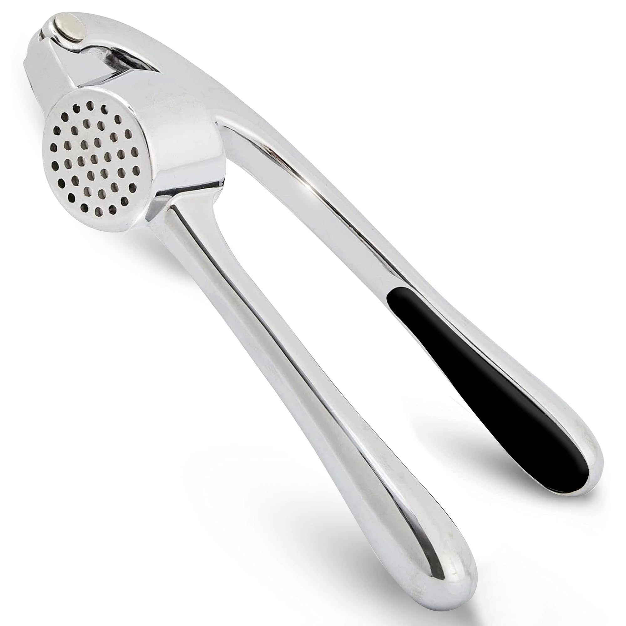 G4GADGET Heavy Duty Garlic Press Mincer Crusher | Aluminium | Dishwasher Safe