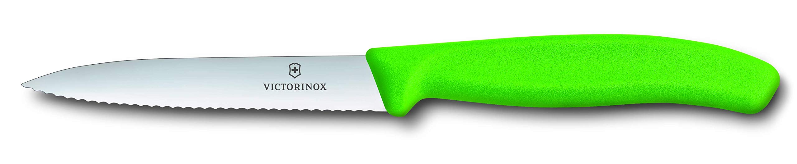 Victorinox Swiss Classic Tomato and Paring Knife Set - 2-Piece, Extra Sharp Blade, Green 3