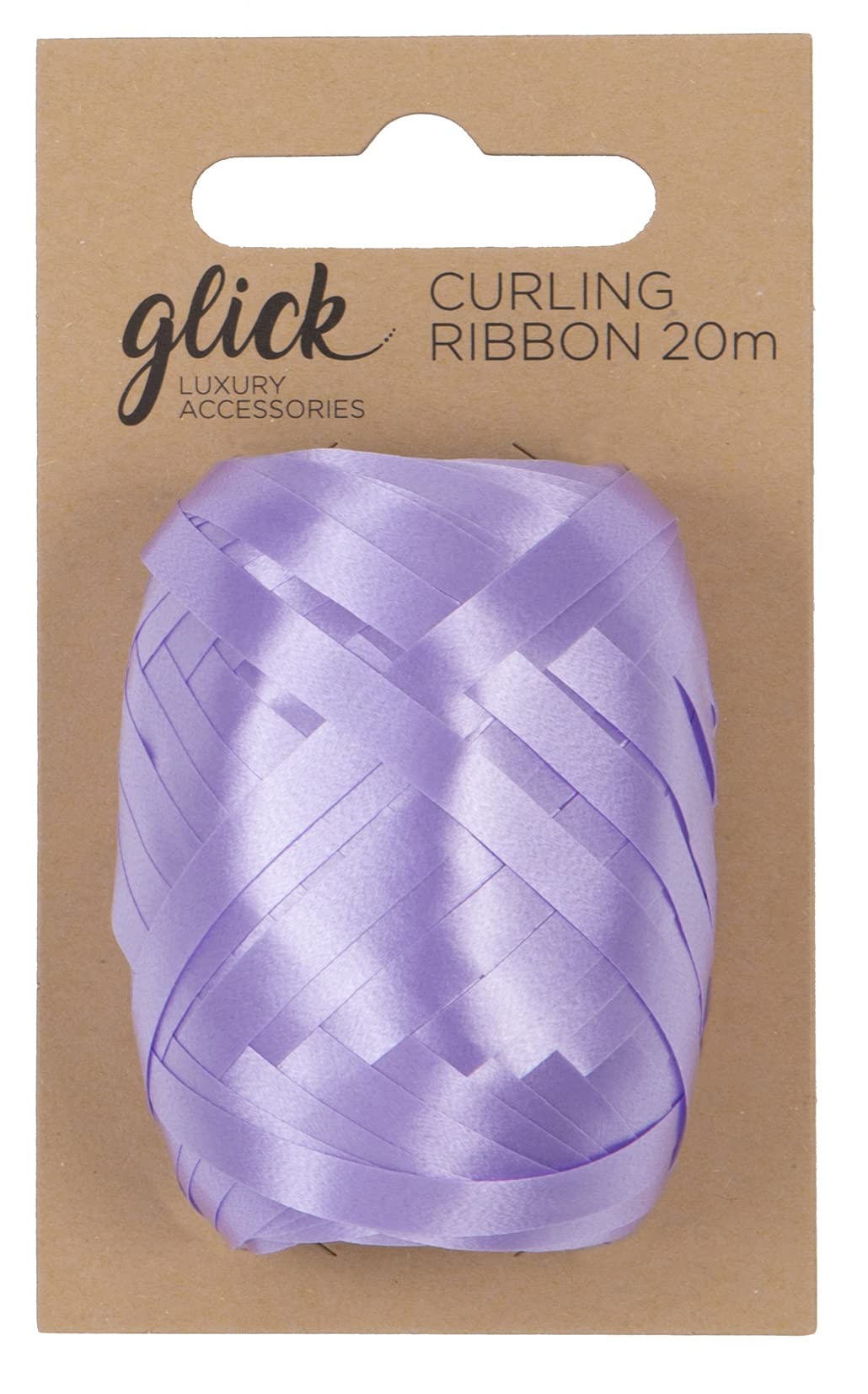 Glick Lilac Silk Curling Ribbon - 5mm x 20m for Gift Wrapping and Crafts | Model KOP01 1