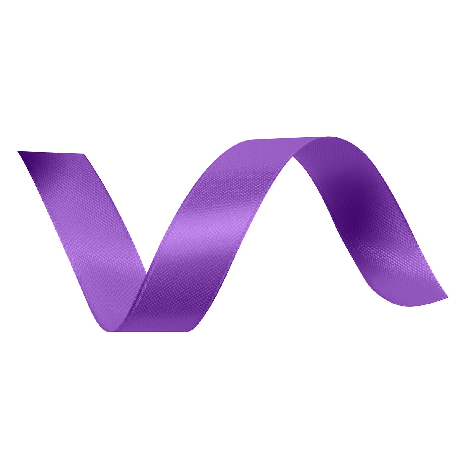 Vaessen Creative Satin Ribbon - Double Sided Shine for Crafts, Gifts, Scrapbooking | 6mm x 10m | Purple 2