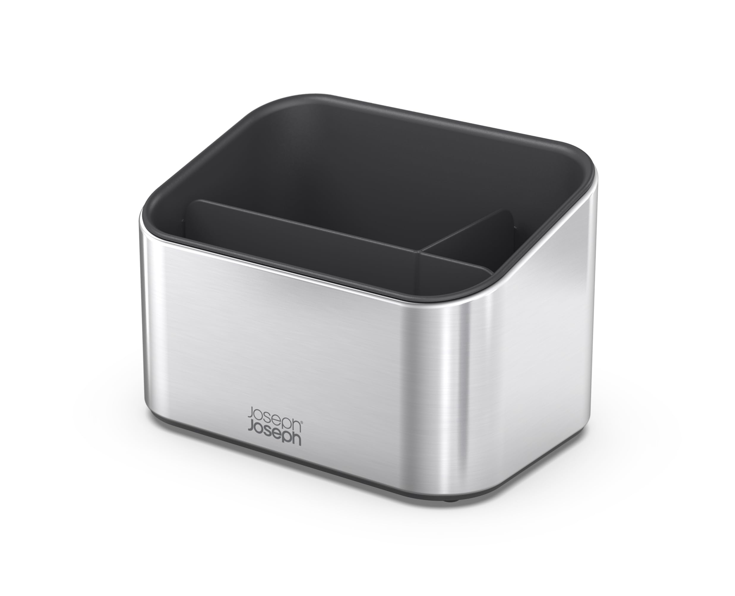 Joseph Joseph Surface Tiered Sink Tidy Caddy - Stainless Steel Organiser | Grey | Rust Resistant 3